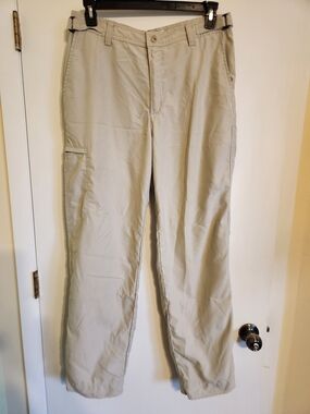 Men's Beige Columbia Casual Cargo Pants